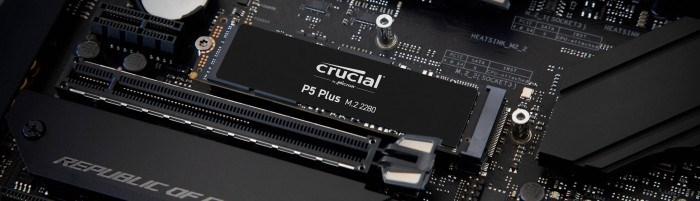 Immagine prodotto Crucial P5 Plus (1000 GB, M.2 2280)