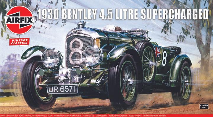 Actual product image Airfix Kit Bentley 4.5 litre 1930 1:12