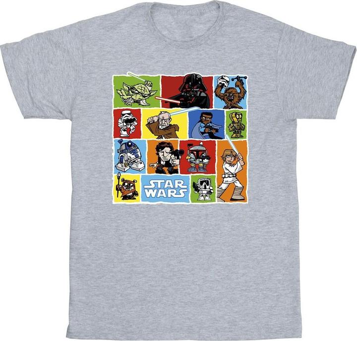 Produktbild Star Wars Comic Drawing Montage TShirt (XL)