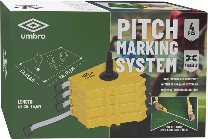 Immagine prodotto Umbro Mobile Line Marking Set, 4 x 15,5 m
