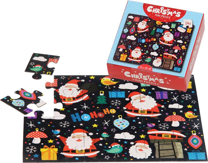 Actual product image Mini Puzzle Christmas, 24... (24 pieces)