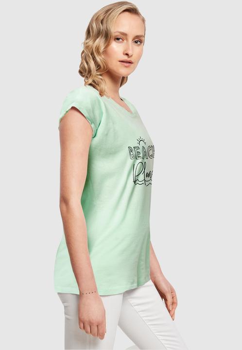 Image du produit Merchcode Ladies Beach Please Extended Shoulder Tee - 112615 (L)
