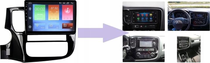 Produktbild No Name Radio Gps Navigation Mitsubishi Outlander Iii 2012+ (10")
