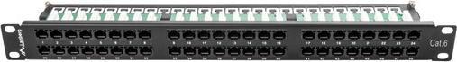 Produktbild Lanberg Patch Panel 48 port 1U, cat. 6, black