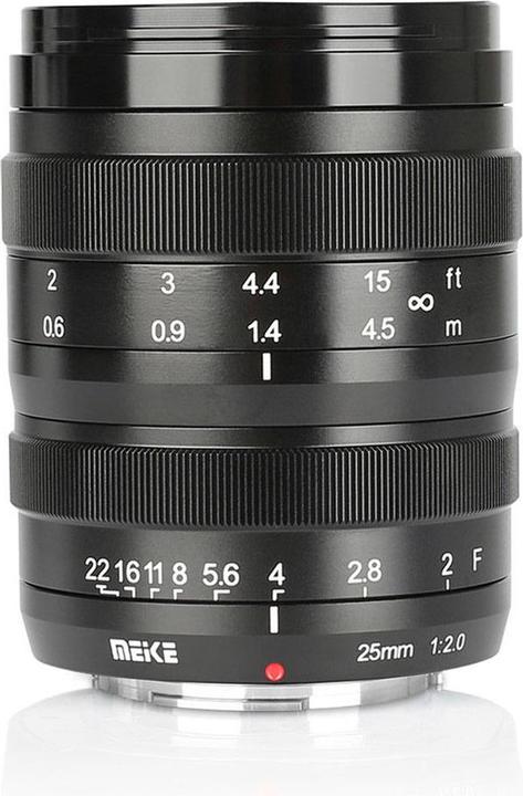 Actual product image Meike MK 25mm F2.0 Nikon 1 mount