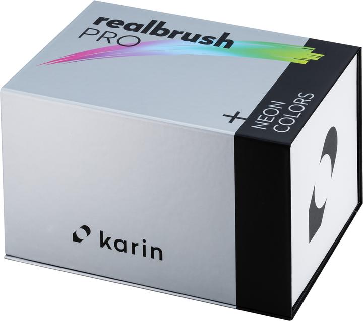 Actual product image Karin Real Brush Pen Pro 0.4mm (Multicoloured, 72 x)