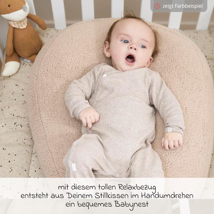 Produktbild Meyco Teddy relaxbezug für stillkissen (60 cm)