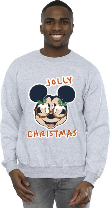Produktbild Disney Mickey Mouse Jolly Christmas Glasses Sweatshirt (XXL)