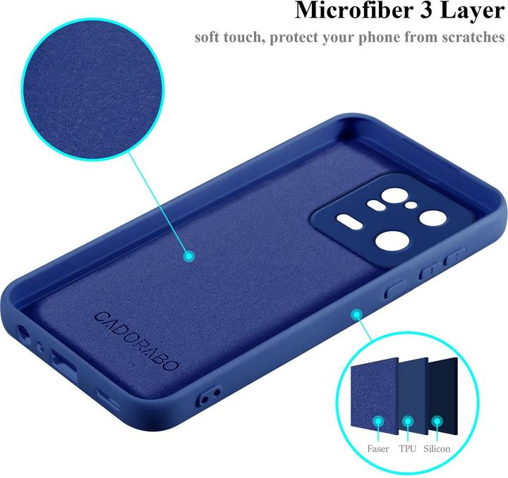 Immagine prodotto Cadorabo Custodia per Xiaomi 13 Pro 5G TPU con design in silicone per la protezione dai liquidi (Xiaomi Redmi Note 13 Pro 5G)