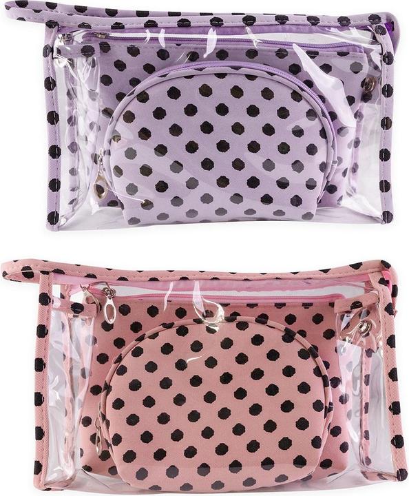 Image du produit Accentra Trousse de toilette avec imprimé polka