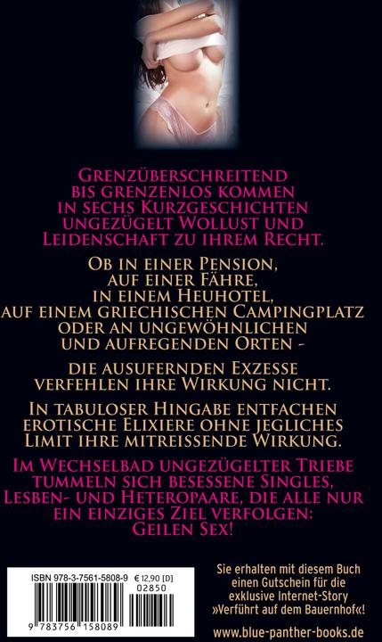 Image du produit Verruchte SexGeilheit | Erotische Geschichten (Allemand, Yvonne Bräuning, Blue Panther Books, 2024)