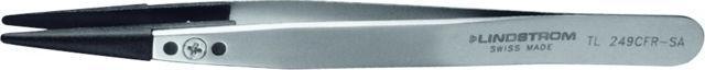 Actual product image Lindstrom Lindström TL 249CFR-SA ESD tweezers 249CF flat-round 130 mm