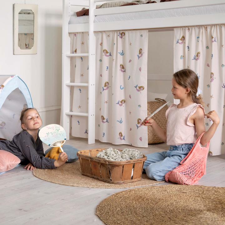 Produktbild Hoppekids Die Kleine Meerjungfrau (Mermaid) Vorhang für Mittelhochbett 90x200 cm