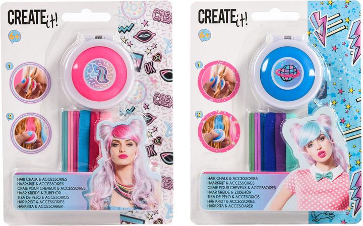 Immagine prodotto Create It! Crealo! Gessetti per capelli e accessori per capelli Galaxy Neon