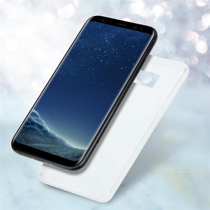 Actual product image Cadorabo IMD TPU Colorful Marble Cover (Samsung Galaxy S8+)