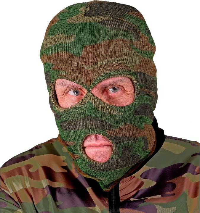Widmann Sturmhaube Camouflage für Erwachsene