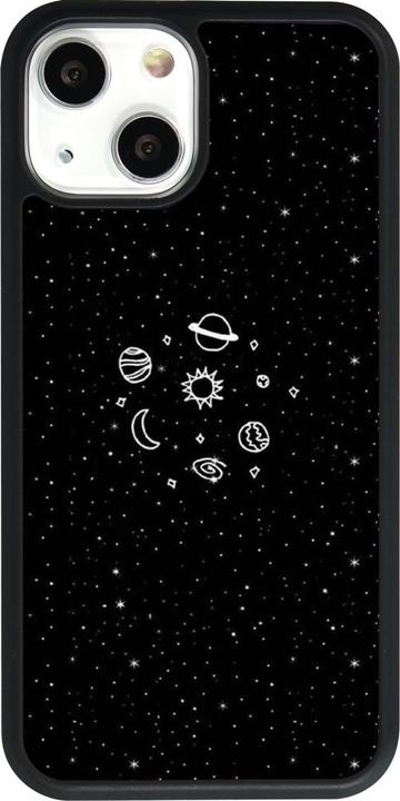 Immagine prodotto PhoneLook Cover Silicone nero Space Doodle (Apple iPhone 13 mini)