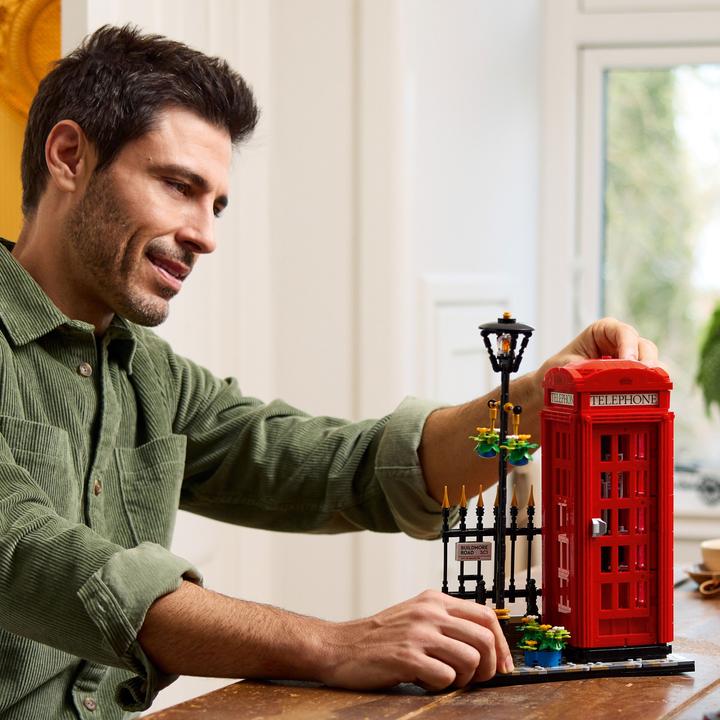 Immagine prodotto LEGO Cabina telefonica rossa di Londra (21347, LEGO Ideas, Set LEGO rari)