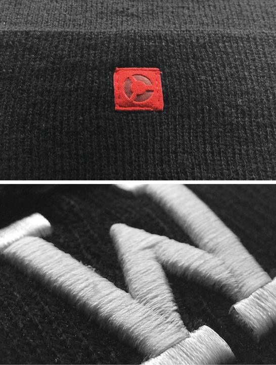 Image du produit Masterdis Letter Cuff Knit Beanie (Taille unique)