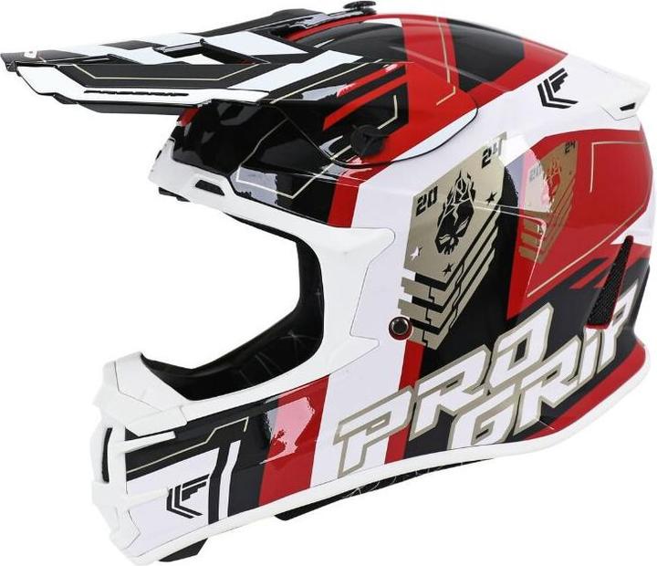 Produktbild ProGrip Motorrad-Cross-Helm (XL)
