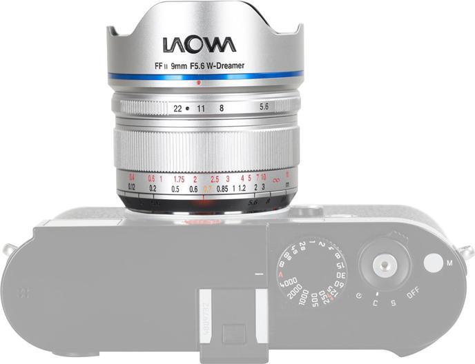 Produktbild Laowa 9mm 1:5.6 FF RL silber Leica M (Manual Focus) (Leica M, Vollformat)