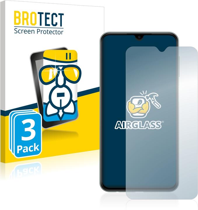Image du produit BROTECT AirGlass Verre (3 pièce(s), Samsung Galaxy M33)