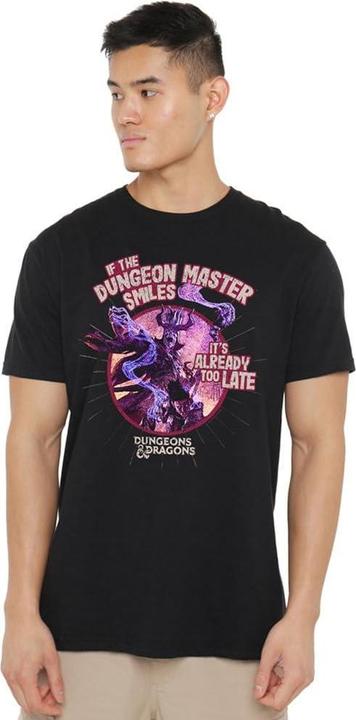 Immagine prodotto Dungeons & Dragons Rolled A One Maglietta Sorriso Uomo (XXL)