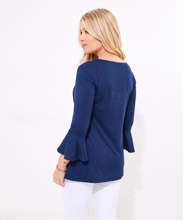 Image du produit Joe Browns Longline Button-Down Jersey Top (44)