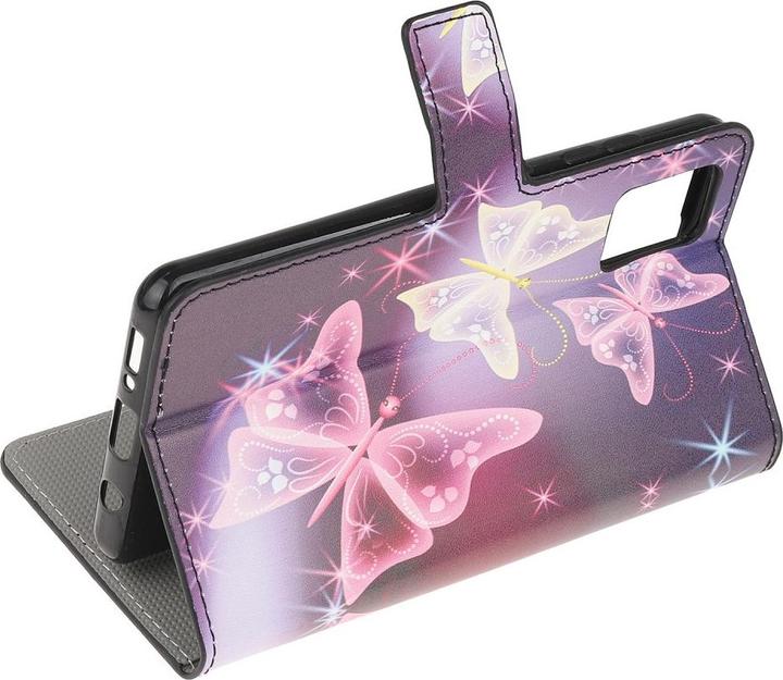 Actual product image Cover-Discount Galaxy S10 Lite - leather case butterfly purple (Samsung Galaxy S10 Lite)