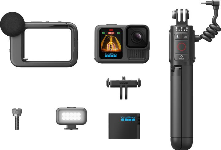 GoPro HERO13 Black Creator Edition (inkl. 128 GB MicroSDXC-Karte) (60p, Bluetooth, WLAN)