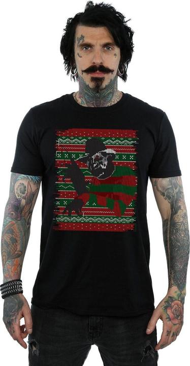 Produktbild Absolute Cult Christmas Fair Isle TShirt (M)