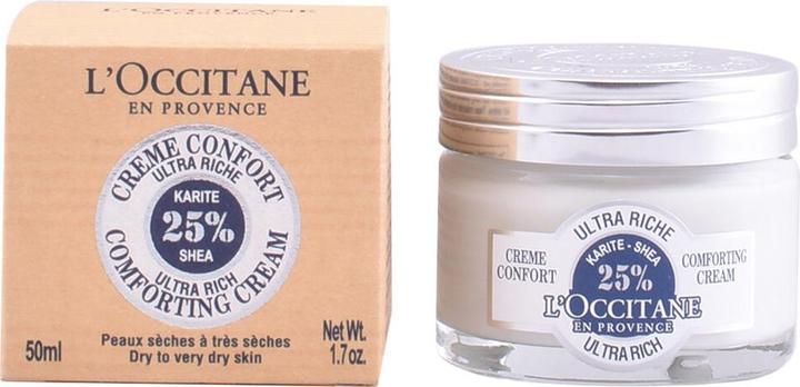Image du produit L'Occitane Crème pour le visage ultra-riche au beurre de karité (50 ml, Crème 24h)