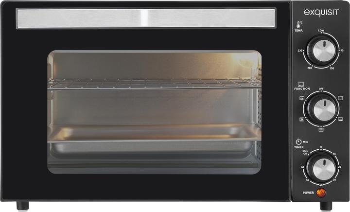 Actual product image HP Autozubehör Mini oven MO 3302 sw 1500 W black 20 l, 8kg