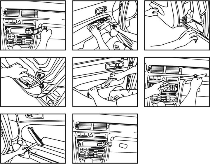 Actual product image ProPlus Radio removal kit