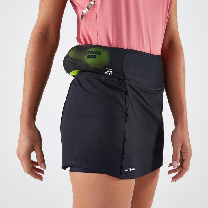 Actual product image Artengo Ladies tennis skirt - TSkirt Dry Hip Ball black (S)