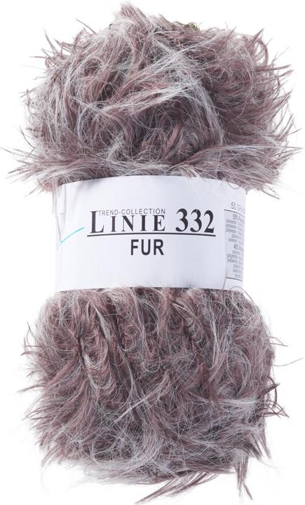 Actual product image Online Wool Fur Line 332, 50g, approx. 70m (70 m)