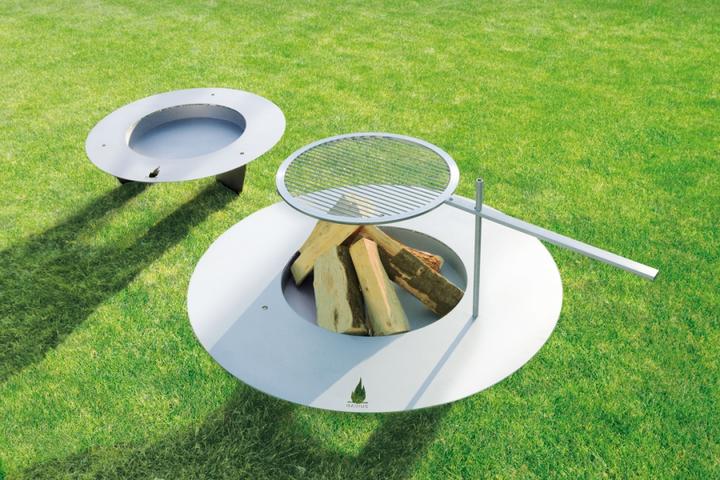 Produktbild Radius Design Fireplate 100 Edelstahl (100 cm)