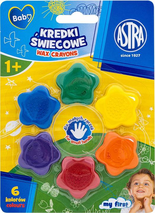 Astra BABY Star Wachsfiguren 6 Stk. (Multicoloured, 6 x)