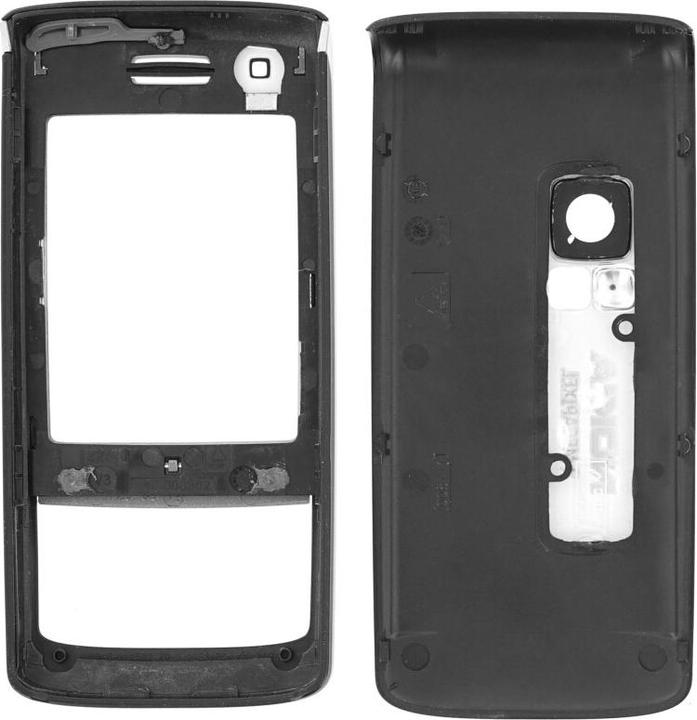 Actual product image Nokia 6280 Replacement Case - Carbon Black