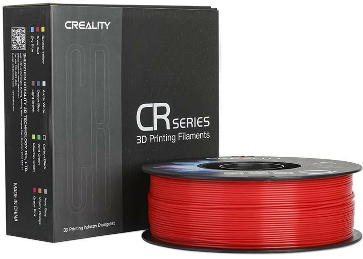 Immagine prodotto Creality Filamento ABS, rosso, 1,75 mm, 1 kg (ABS, 1.75 mm, 1000 g, Rosso)
