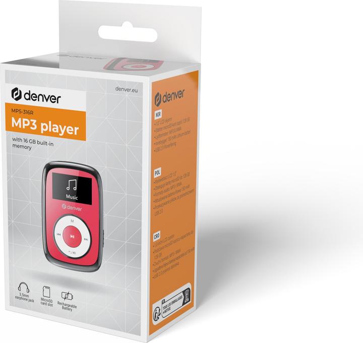 Actual product image Denver MPS-316R (16 GB)