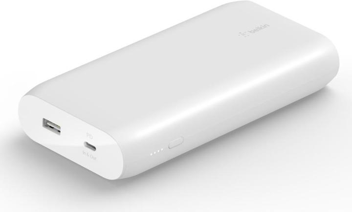 Actual product image Belkin Power Delivery Bank 20000 mAh baltas (20000 mAh, 30 W, 74 Wh)