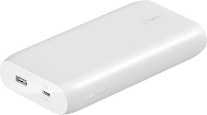 Actual product image Belkin Power Delivery Bank 20000 mAh baltas (20000 mAh, 30 W, 74 Wh)