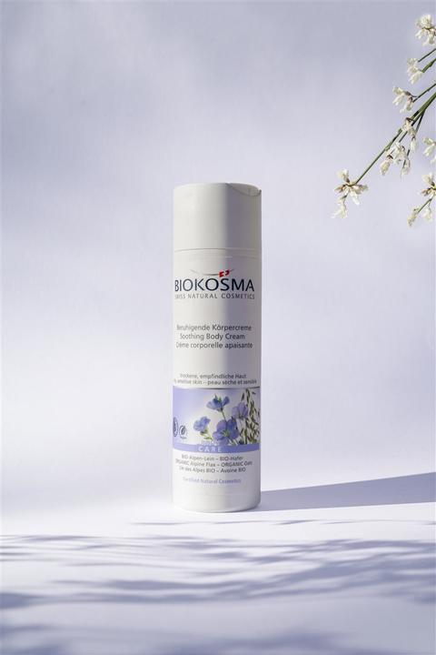 Image du produit Biokosma Beruhigende Körpercreme BIO-Alpen Lein BIO-Hafer (Crème pour le corps, 200 ml)