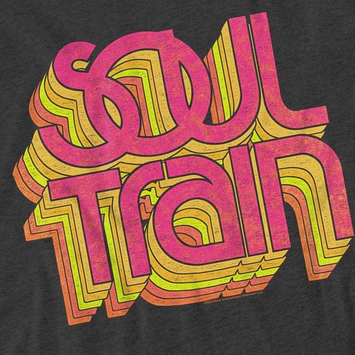 Actual product image Bet Unisex Adult Soul Train Vibing Logo T-Shirt (3XL)