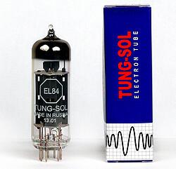 Actual product image Tung-Sol EL84 Power Amp Tube / pair (Guitar)