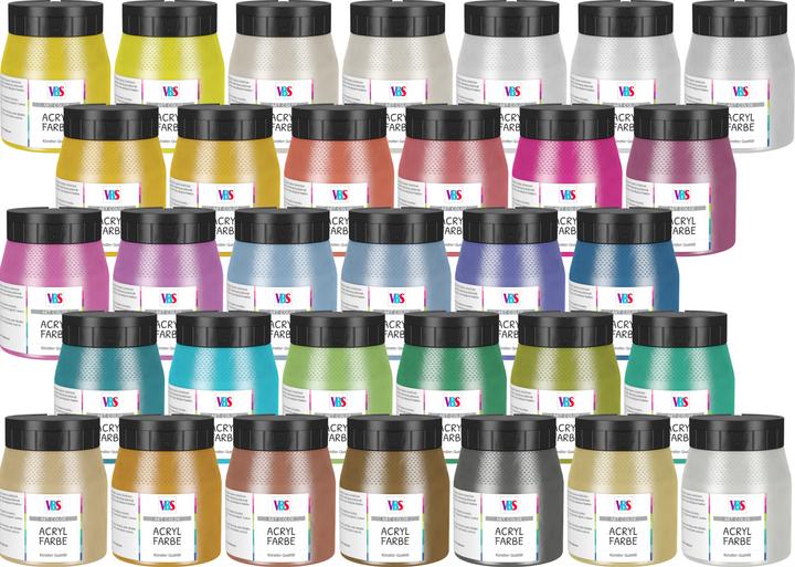 Produktbild VBS Acrylfarbe, 250 ml (Elfenbein, 250 ml)