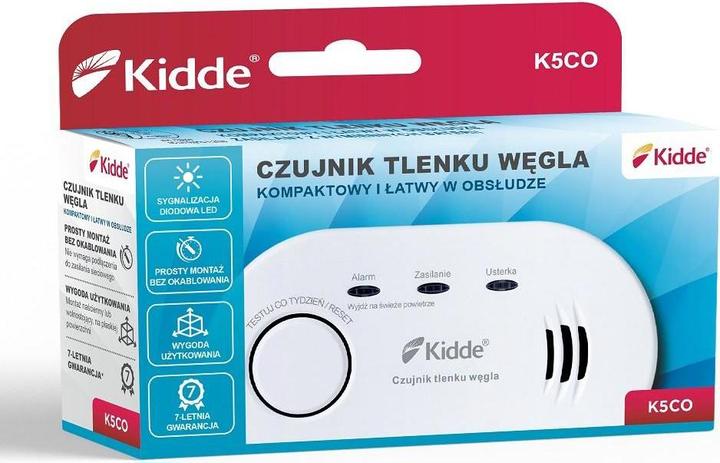 Actual product image Kidde carbon monoxide detector K5CO