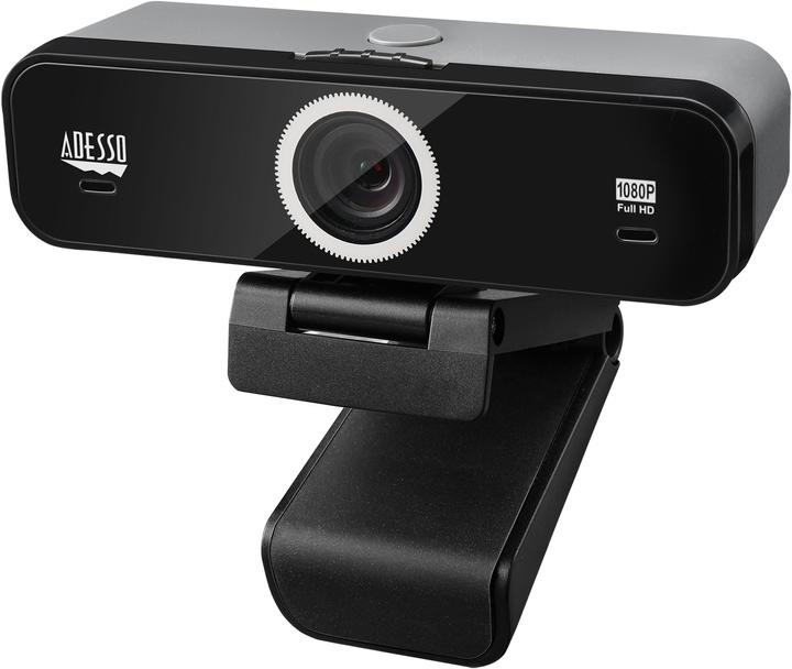 Image du produit Adesso Webcam HD 1080p Avec Construction En Fov Ajustable Audio/Vidéo Priva (2 Mpx)