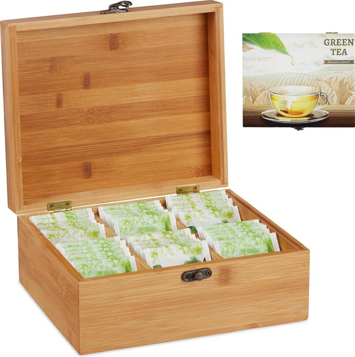 Produktbild Relaxdays Teebox